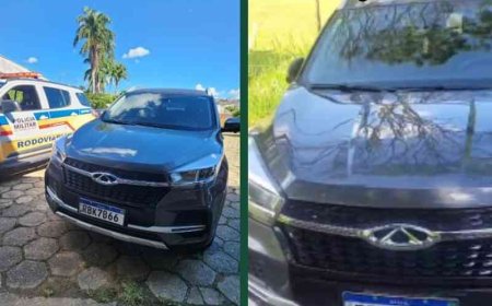 Carro roubado é recuperado e motorista acaba preso em Itajubá