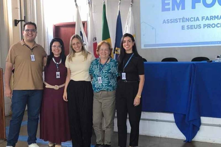 Profissionais de saúde participam de treinamento para fortalecer assistência farmacêutica